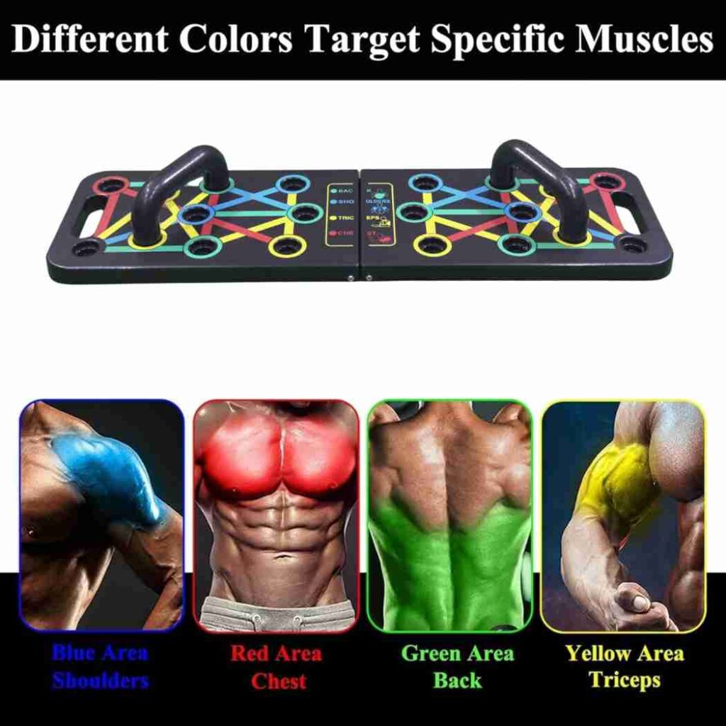 ElectroSky 15 In 1 Pushup Board: Premium Gym Equipment for Home Workout, Versatile Pushup Stand, Ideal Home Gym Equipment for Strength Training and Fitness, Durable and Ergonomic Design